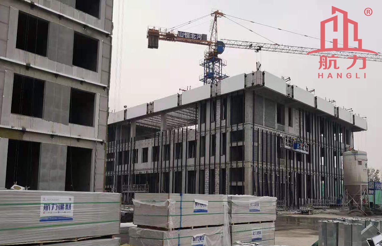 航力隔墻板的應用-正定人民醫院新院區